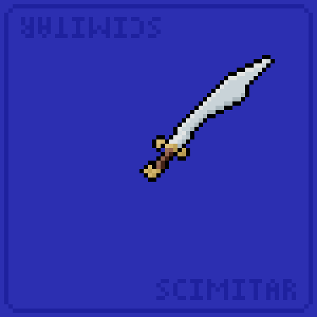 Pixel Dailies · Scimitar